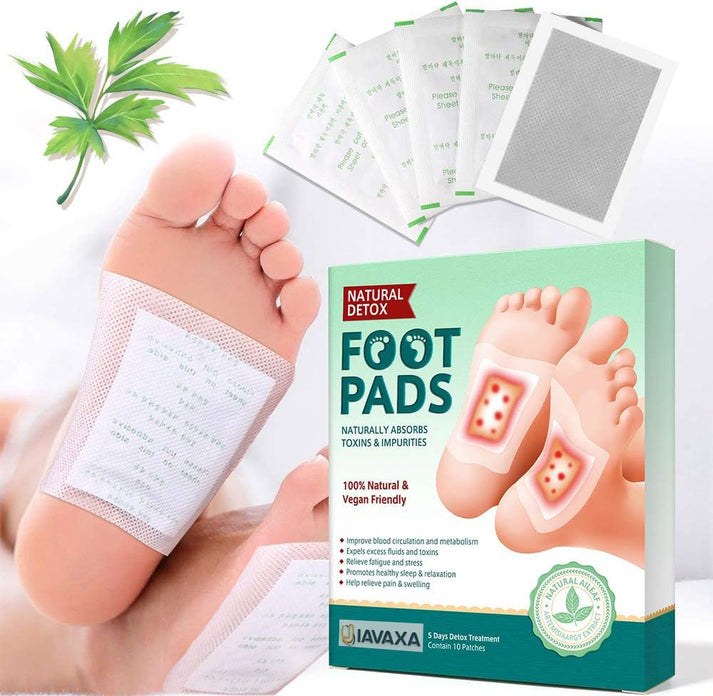 Deep Cleansing Herbal Foot Pads for Full body Detox & Natural Weight Management(2x5 packs) BUY 1 GET 1 FREE